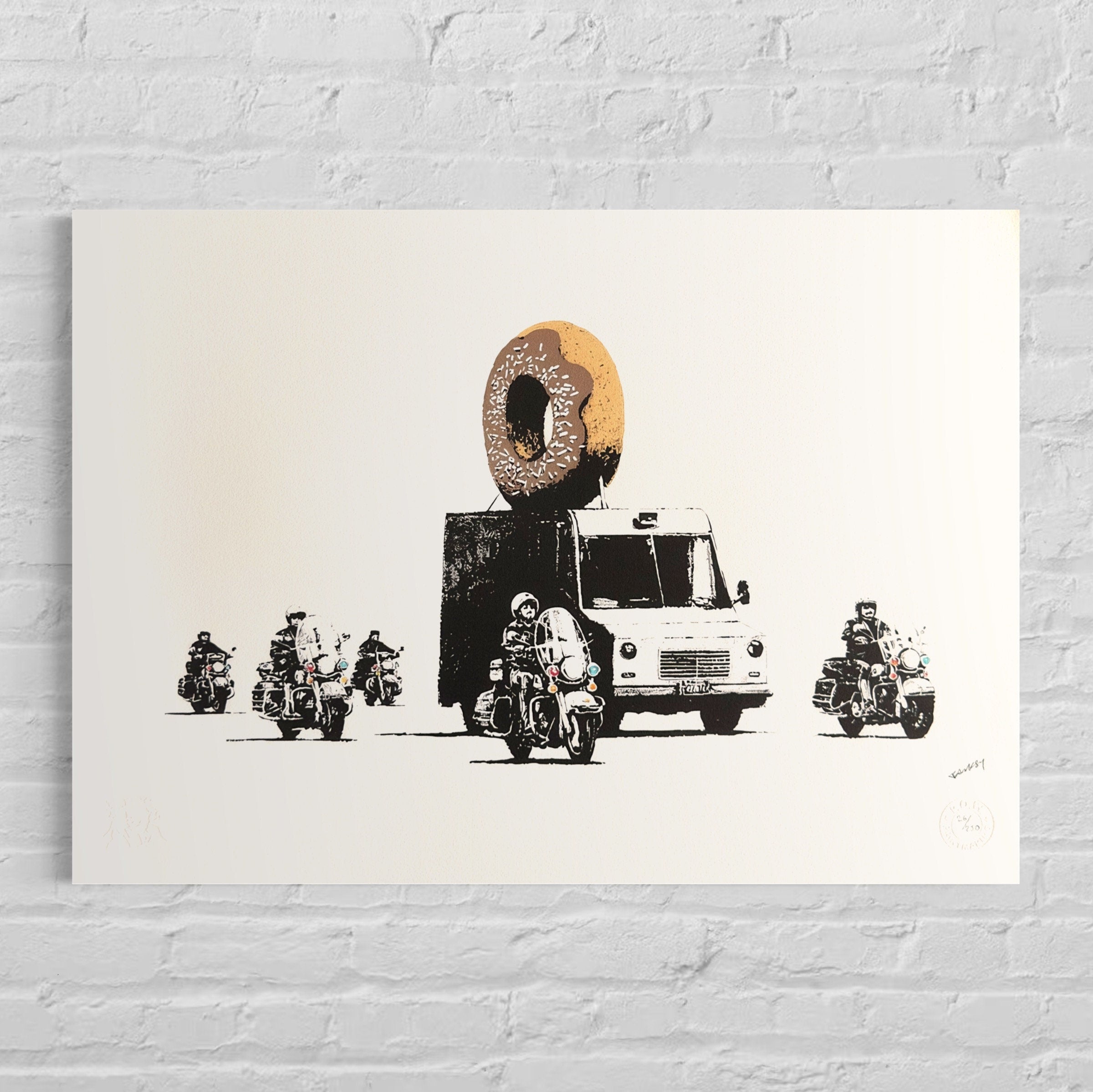 BANKSY Donut